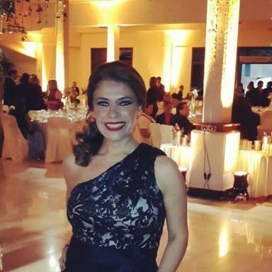 Cynthia Noguera en una gala